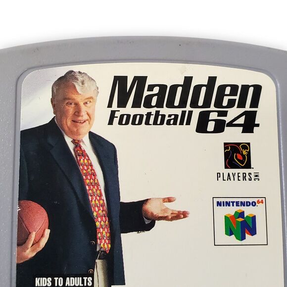 Madden Football 64 (Nintendo 64, 1997) - Authentic - Tested & Works - Retro Game - Picture 4 of 6